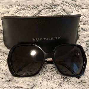 Authentic Burberry Oversized Frame Sunglasses